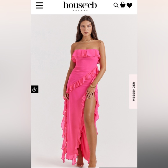 Pink Sarina House of CB dress - Picture 2 of 9